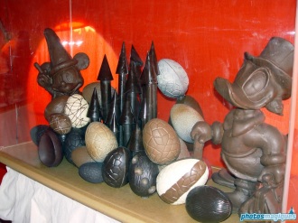 Easter Village in Fantasyland