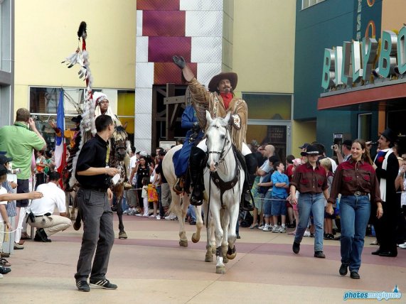 Disney Village Buffalo Bill Parade